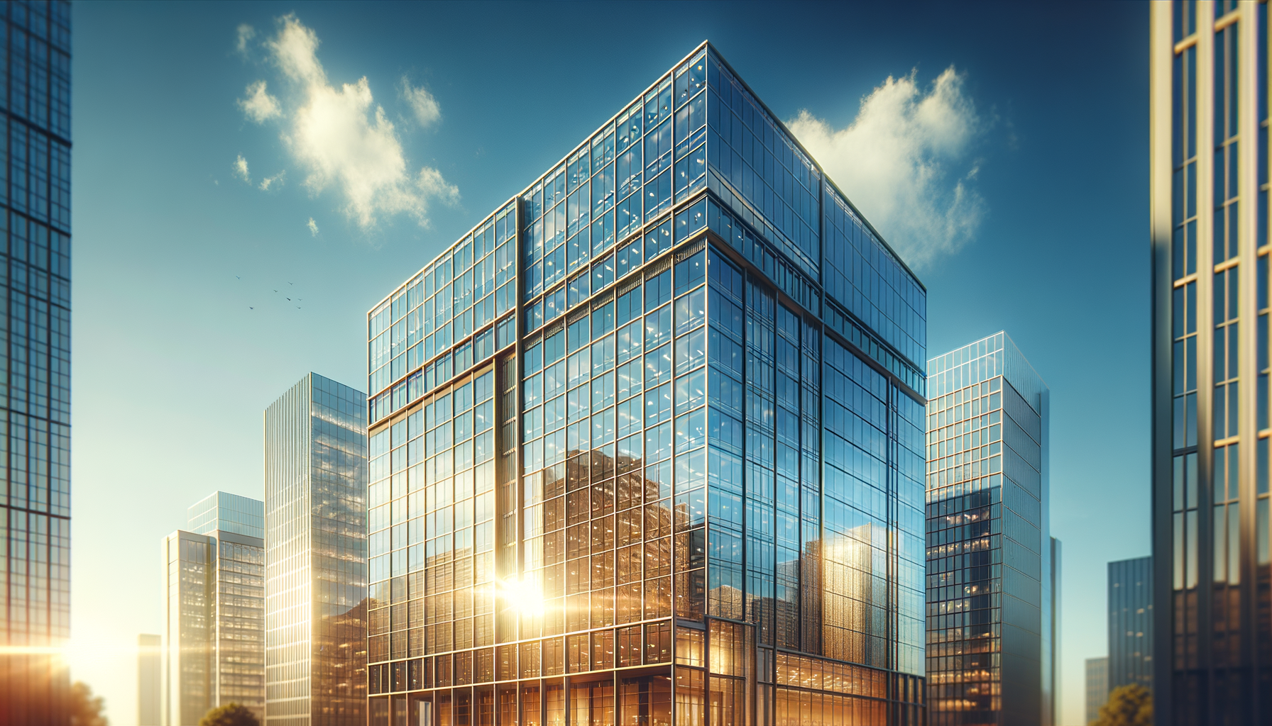 cap-rate-real-estate-crowdfunding Cap rate real estate analysis — modern commercial property representing investment valuation metrics