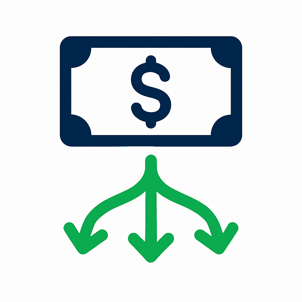 Distribution tracking icon