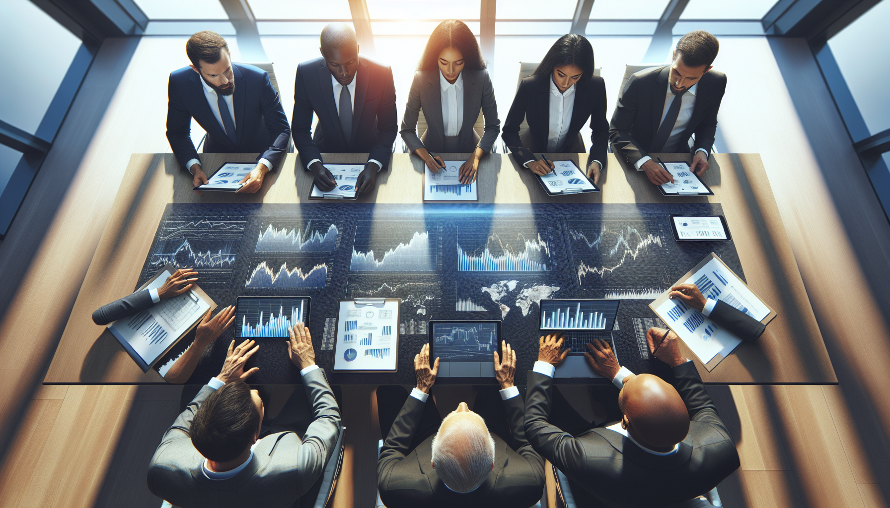 Accredited investor rules explained — diverse group of investors reviewing financial documents at a conference table