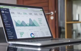 Alternative investment diversification strategies shown on a professional analytics dashboard with portfolio data charts