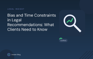 Illustration of a magnifying glass over legal advice symbolizing bias and time constraints in legal recommendations for syndications.