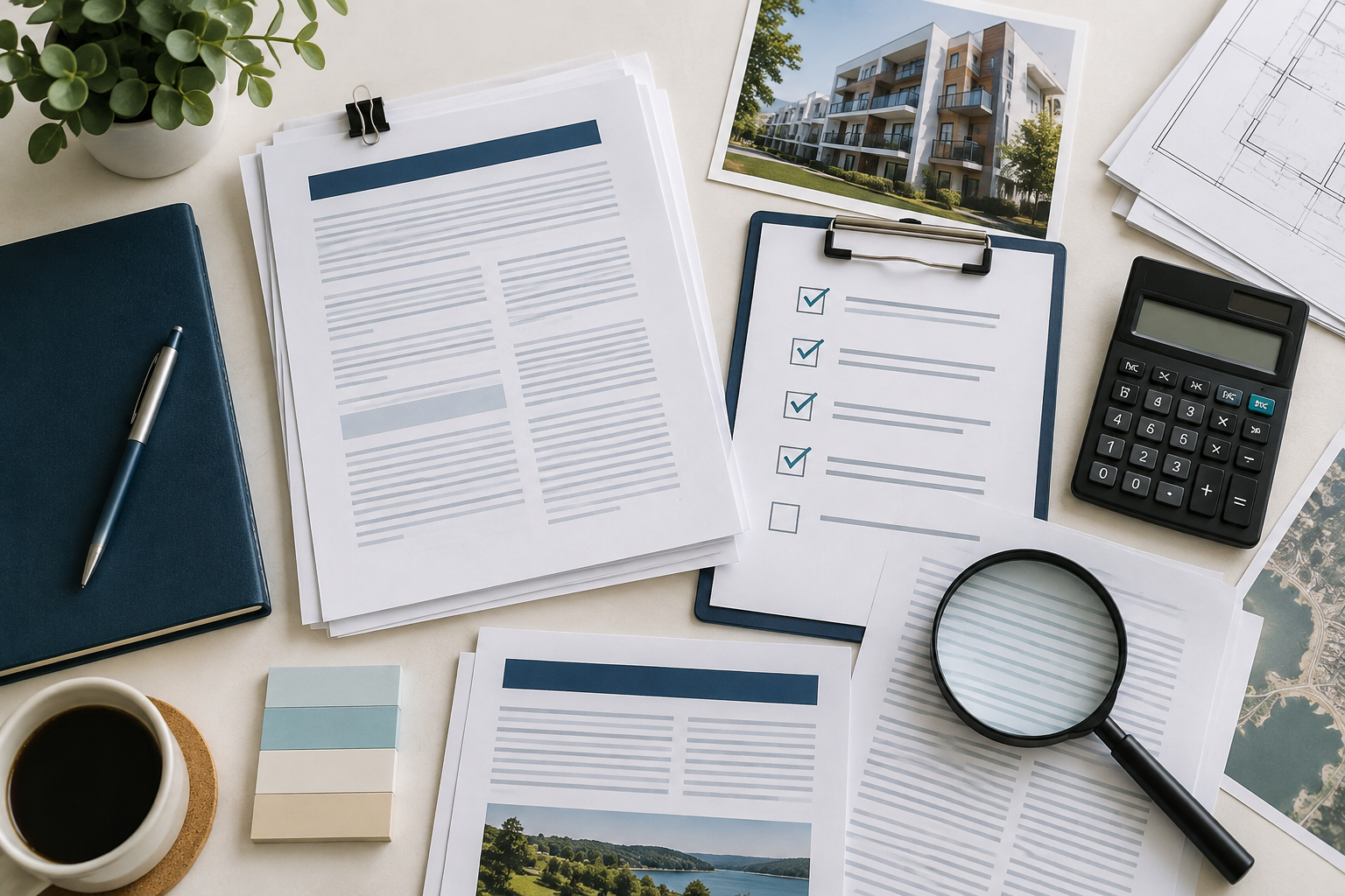 Documents and checklist used to review a crowdfunding offering page