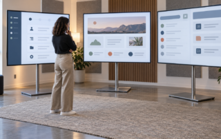 Issuer compares three unbranded online interfaces for a funding portal checklist