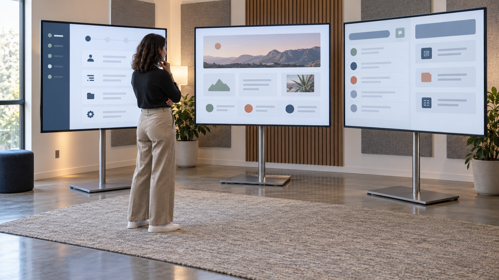 Issuer compares three unbranded online interfaces for a funding portal checklist